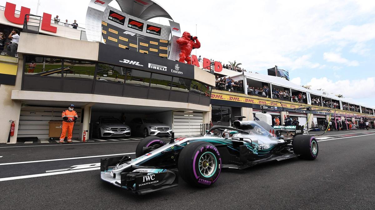 Hamilton Clinches Pole In Mercedes Front Row Lockout For French Grand Prix