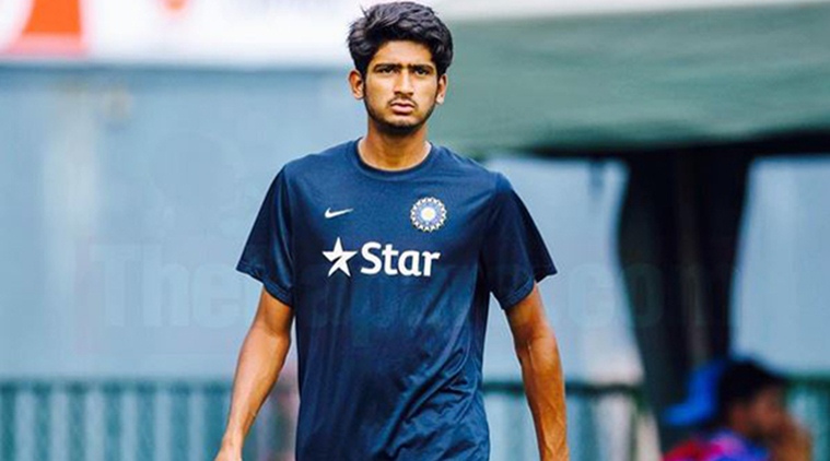 A left-arm quick bowler, Khaleel has the pace to trouble batsmen (Image: The Indian Express)