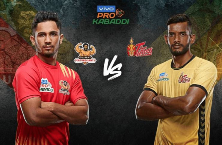 PKL 2019 Telugu Titans vs Gujrat Foenighters