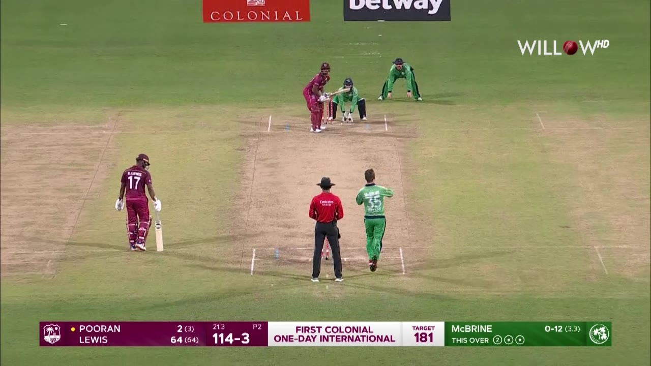 highlights from second ODI between West Indies and Ireland