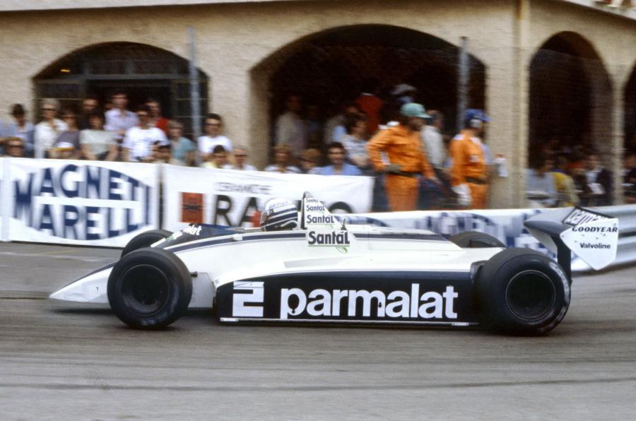 Riccardo Patrese: F1 Legend Despite An Unfulfilled Career 4 Riccardo Patrese driving home his Brabham Ford to finish Rank 1 for the first time in 1982 Monaco GP