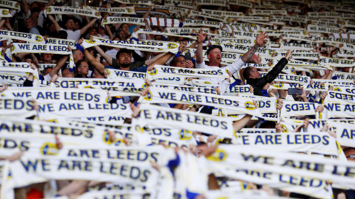 Leeds United are are currently top of the Championship table