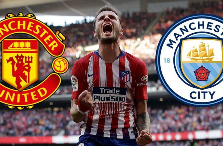 Atletico Madrid's Saul is wanted by both Manchester United and Manchester City