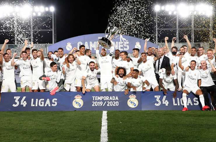 Real Madrid are the new La Liga champions