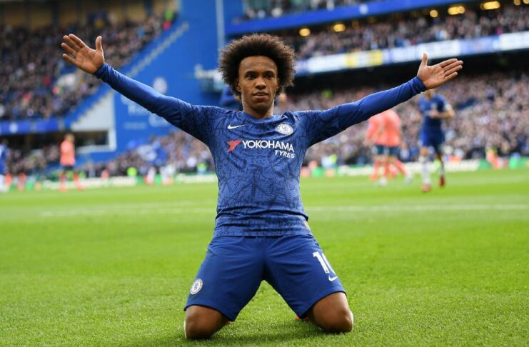 Chelsea and Willian are yet to agree on a new deal