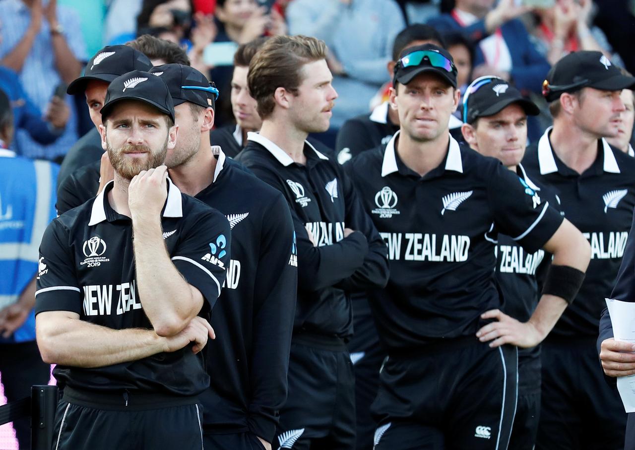 New Zealand team after 2019 World Cup Final
