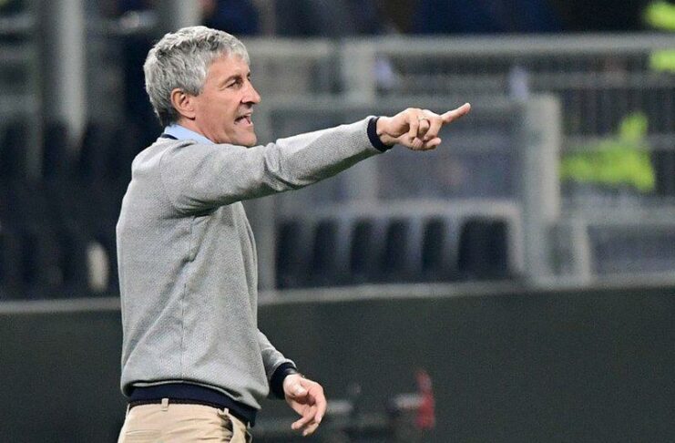 Quique Setien sacked by Barcelona