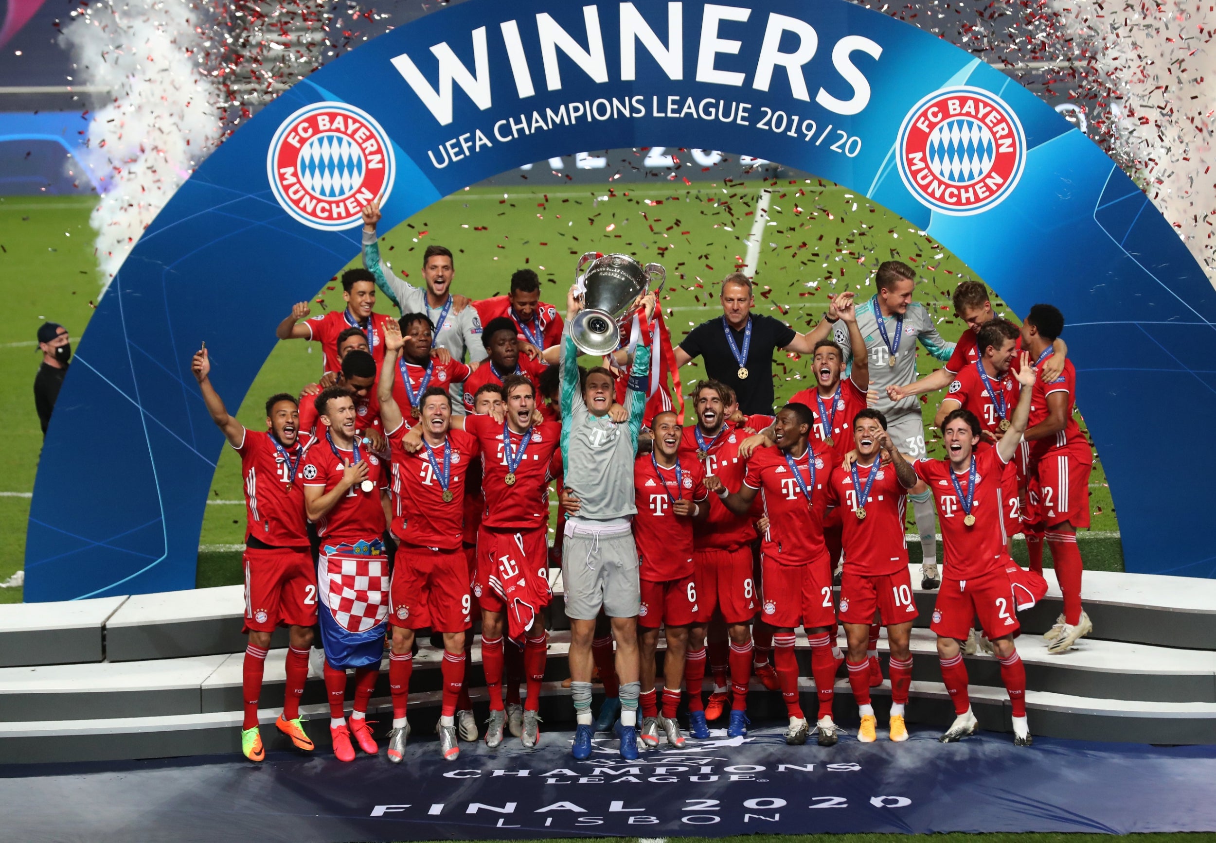 PSG 0-1 Bayern Munich, Champions League final