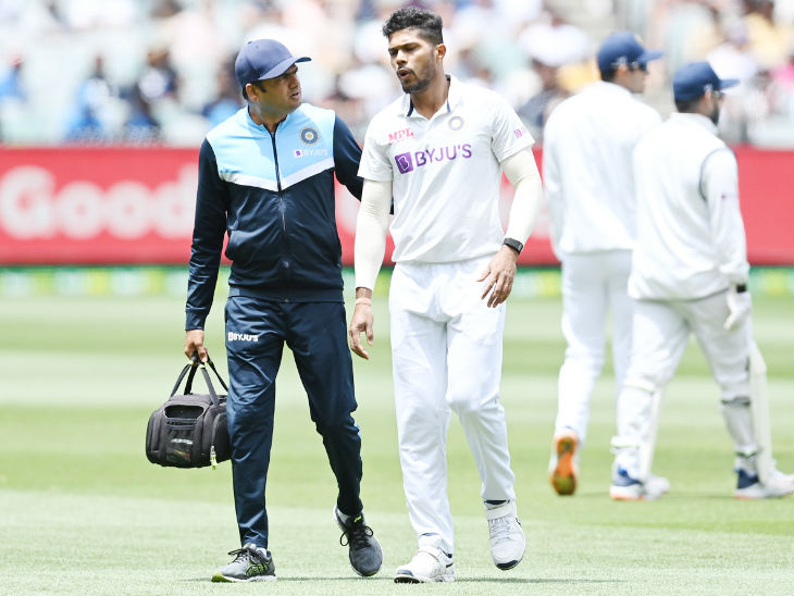 Umesh Yadav Retired Hurt in The Boxing Day Test
